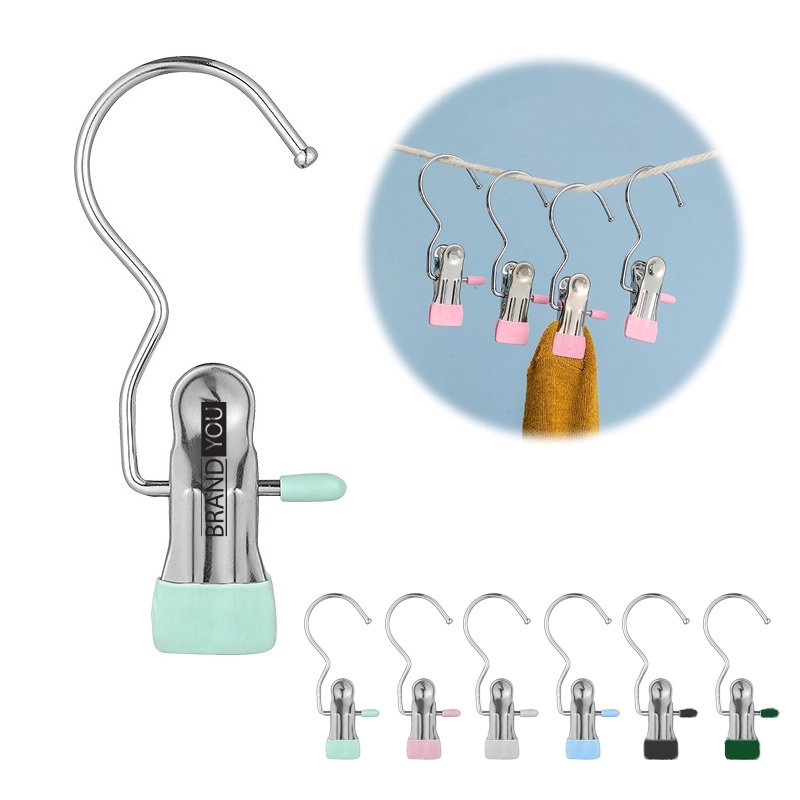 Multi-functional Stainless Steel Hook Clip	