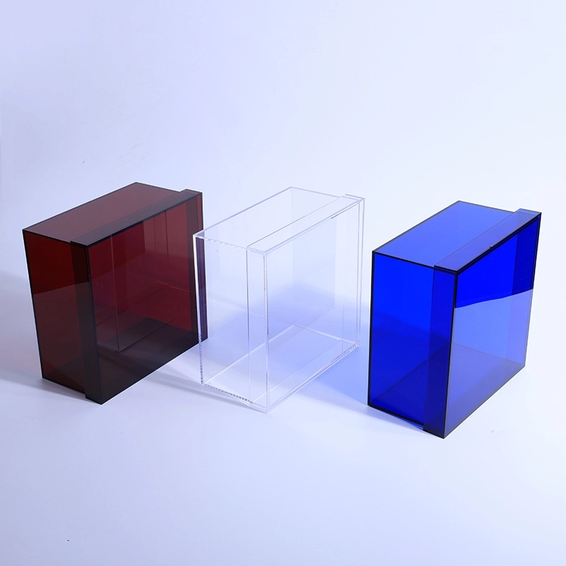 Dust-Proof Transparent Acrylic Display Case Square Storage	