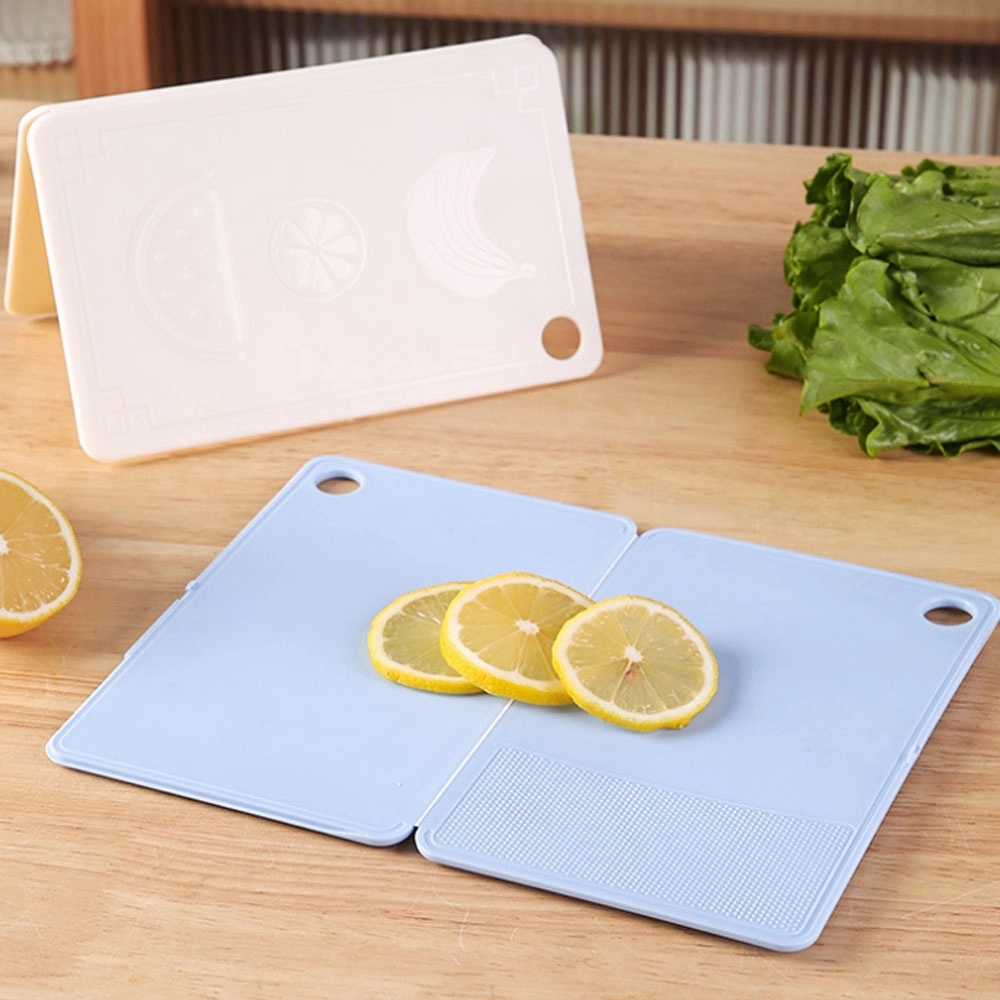 Foldable Cutting Board with Garlic Grinding Area	