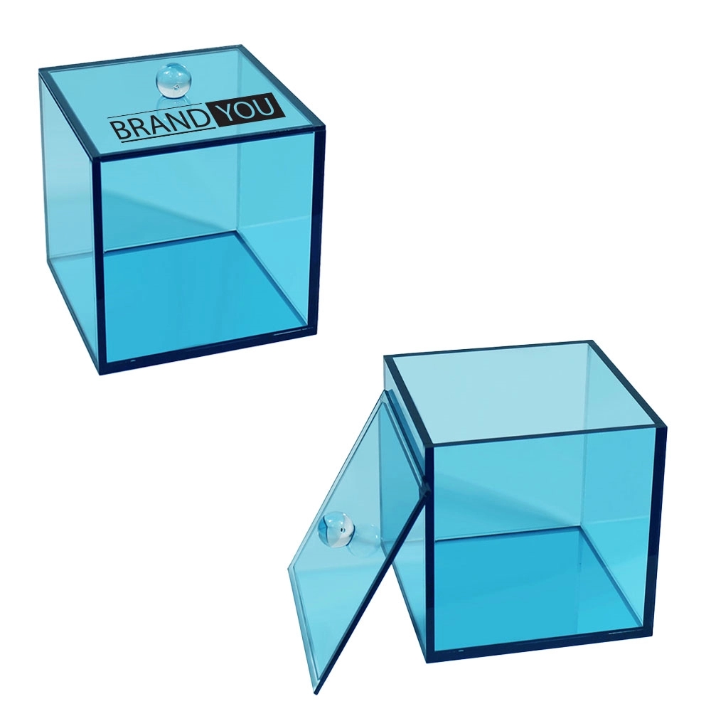 Acrylic Display Box with Lid for Collectibles	