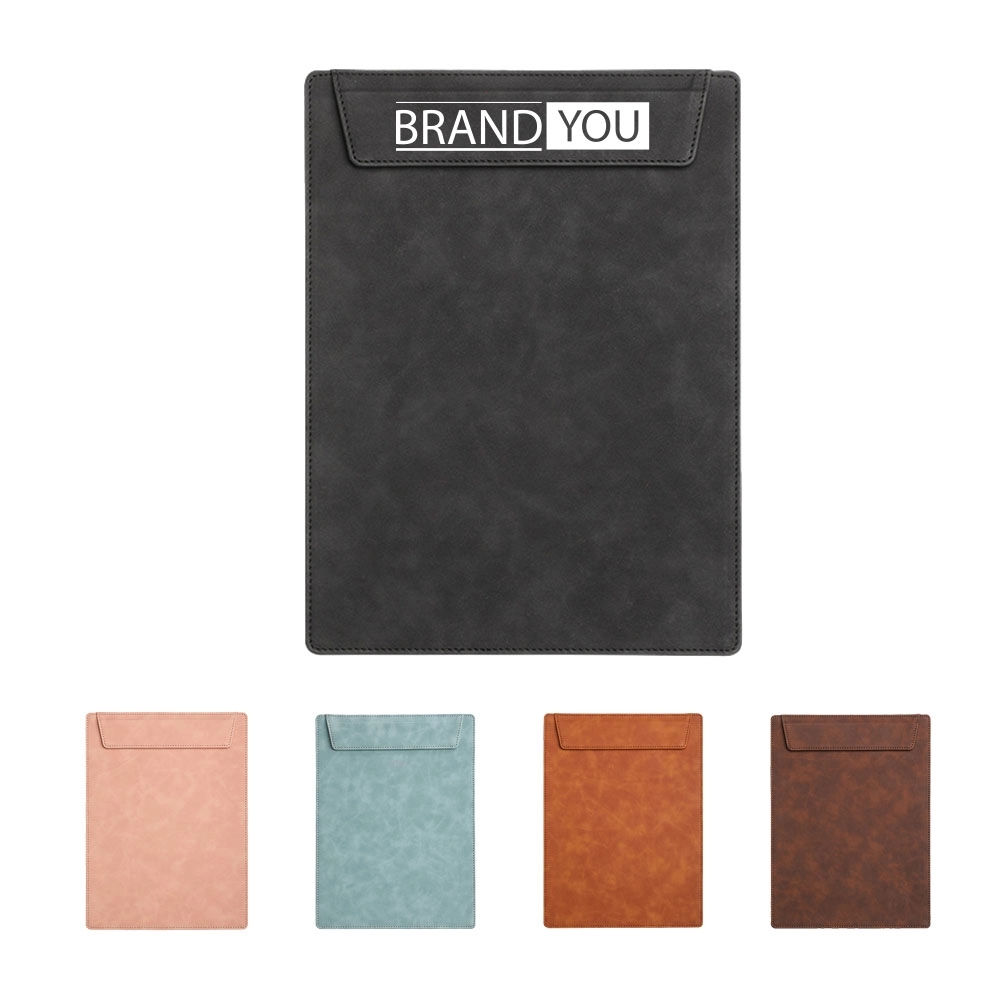 A4 PU Leather Clipboard With Magnetic Closure	