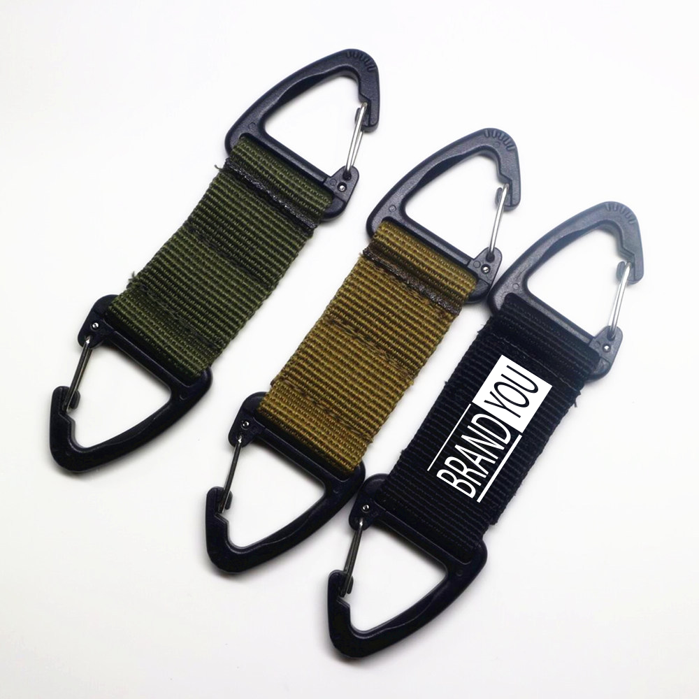 Nylon Webbing Backpack Hook Buckle	