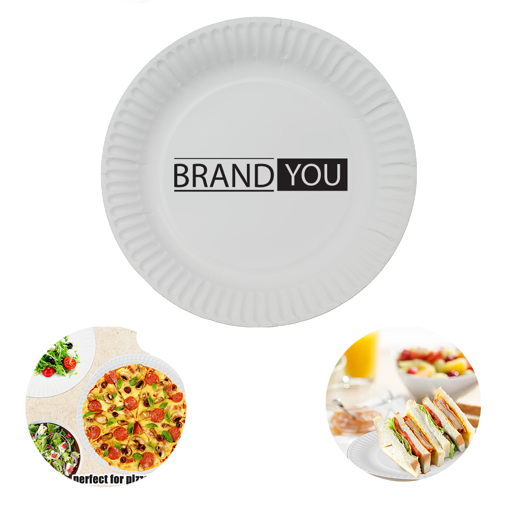 Eight-inch Disposable Party Paper Plates	