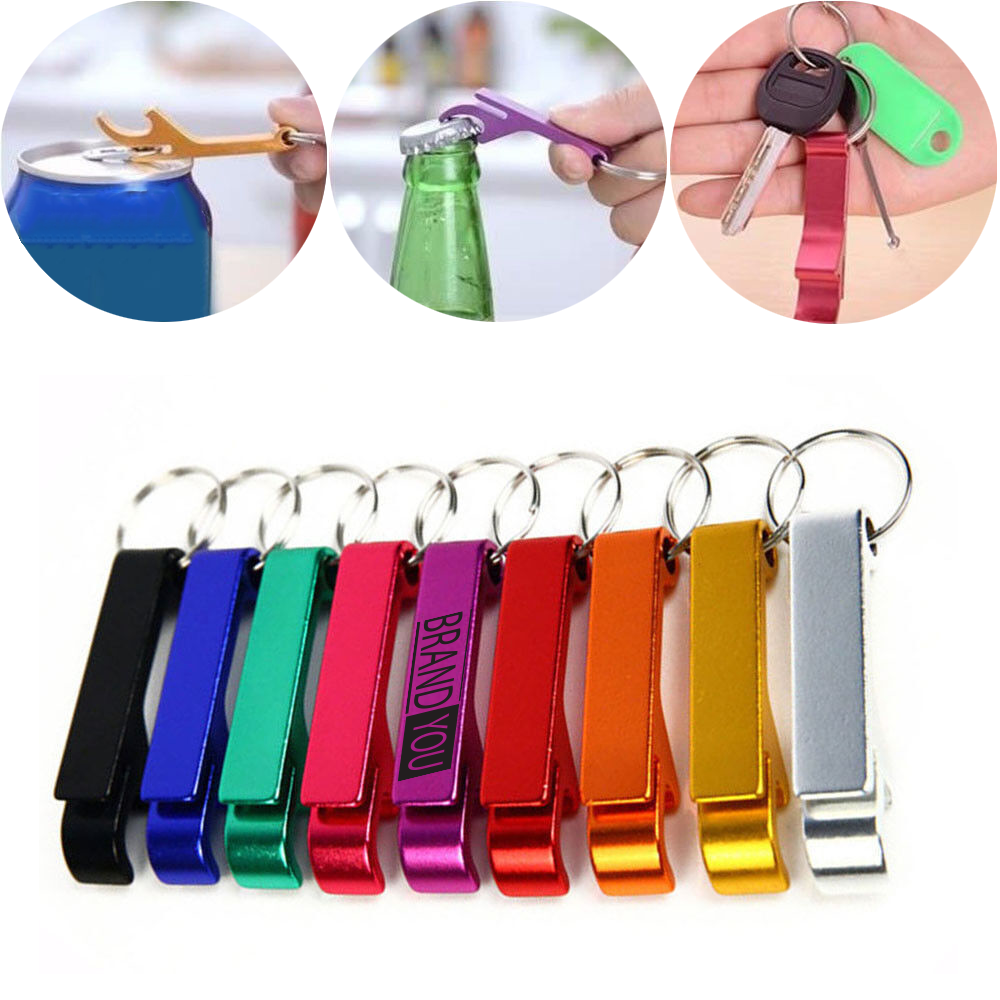 Aluminum Alloy Keychain Bottle Opener	