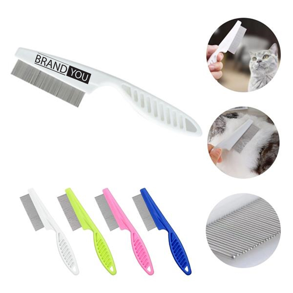 Plastic-Handled Flea Comb for Pets	