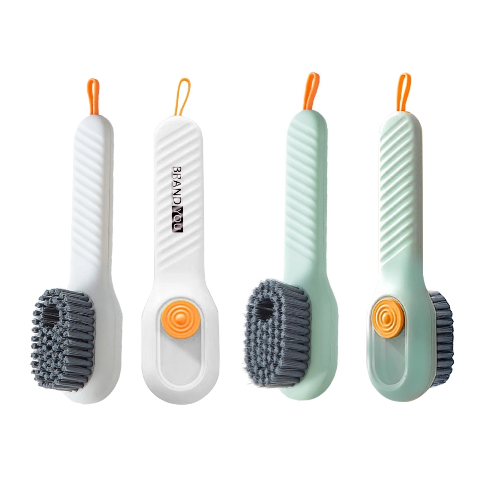 Multifunctional Press-to-Clean Brush For Home Cleaning	