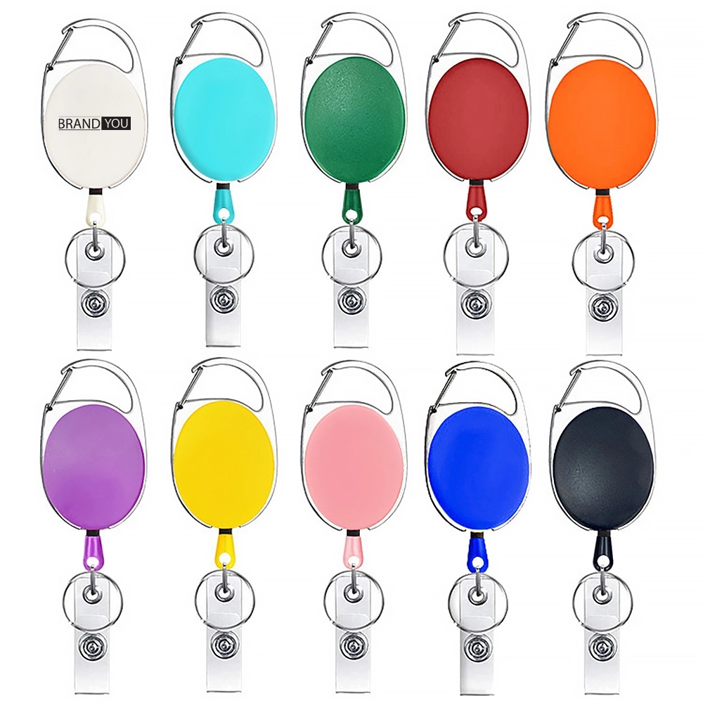 Retractable Carabiner Badge Reel	