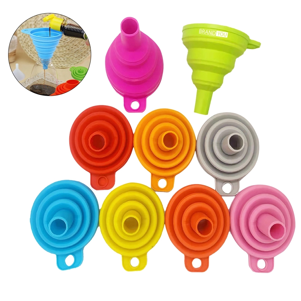 Mini Portable Silicone Funnel w/ 0.6