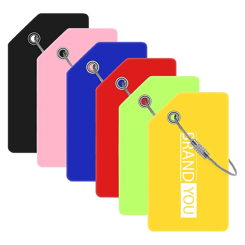 Silicone Luggage Tags: Durable PVC Travel Labels	