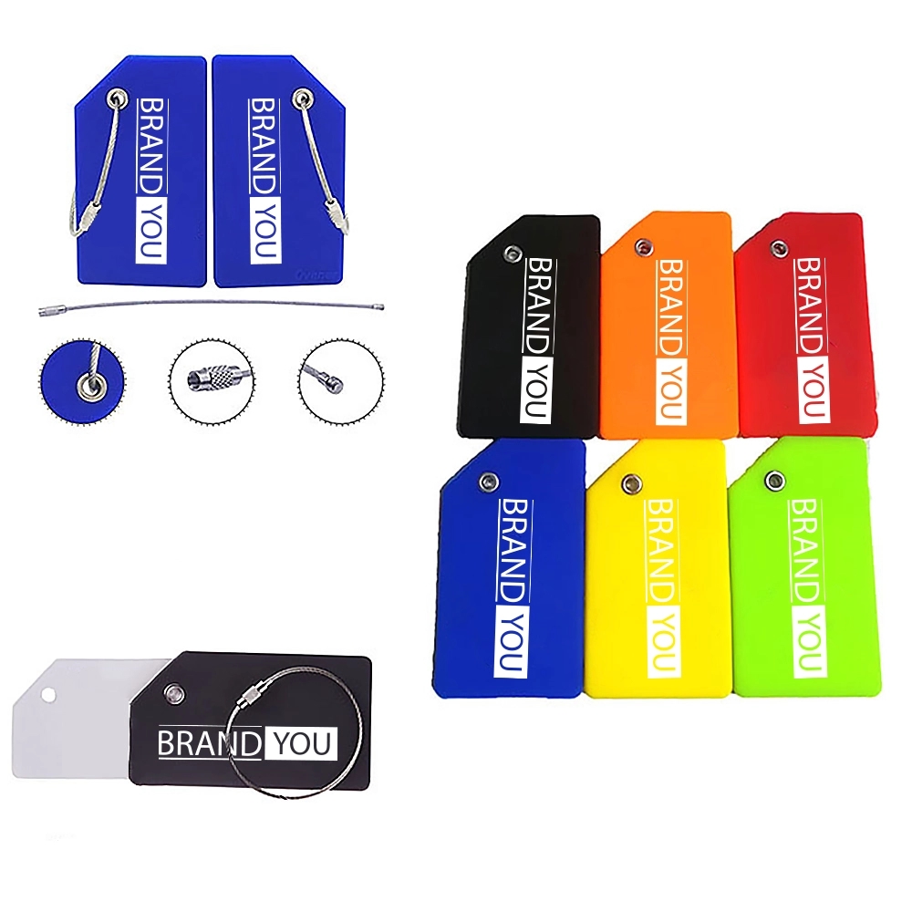 Silicone Luggage Tags: Durable PVC Travel Labels	