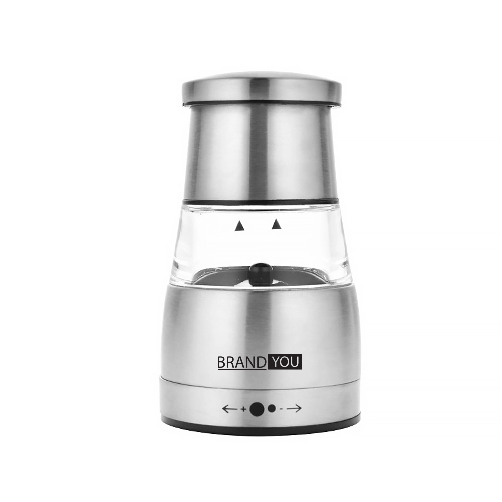 Versatile Stainless Steel Manual Pepper Grinder	