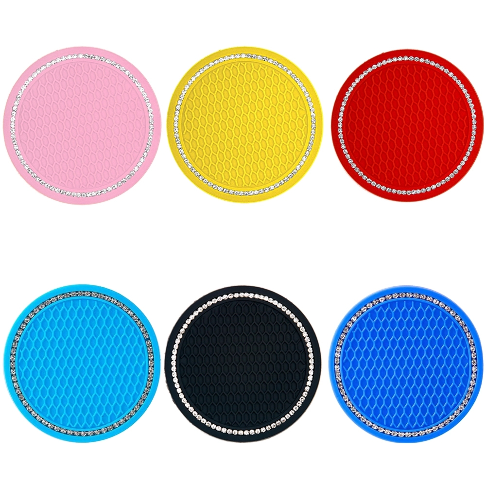 Diamond-Inset Silicone Anti-Slip Pad	