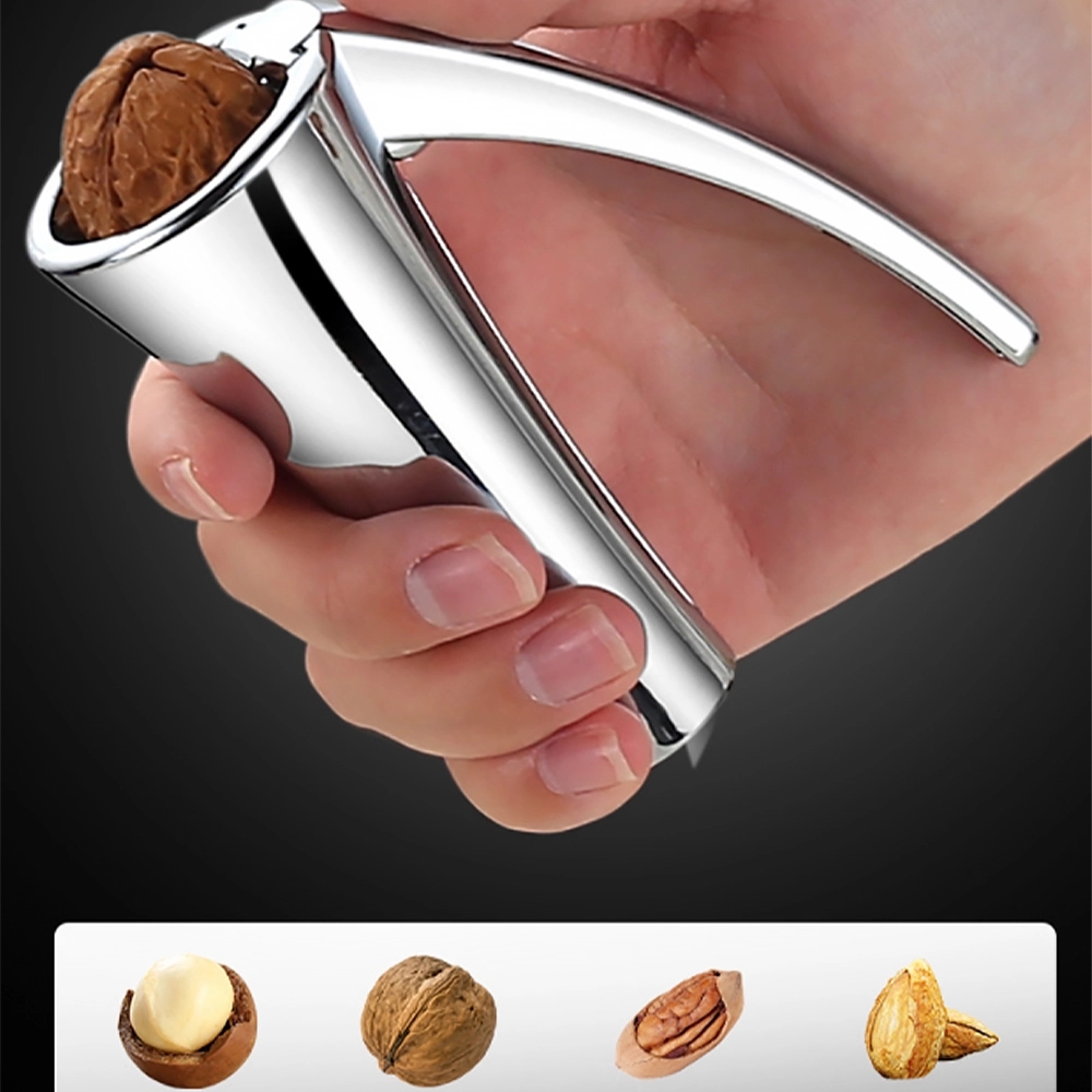 Thickened Zinc Alloy Funnel Walnut Cracker Nutcracker	