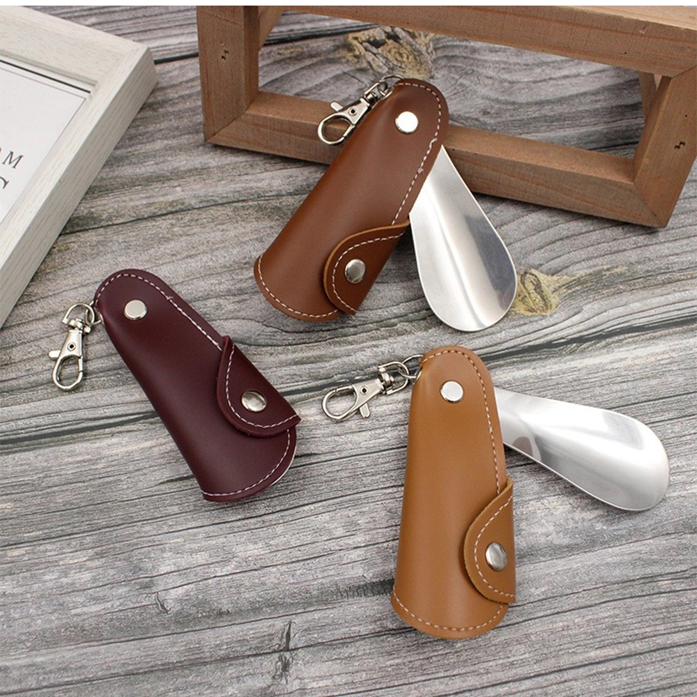 Leather Folding Shoehorn	