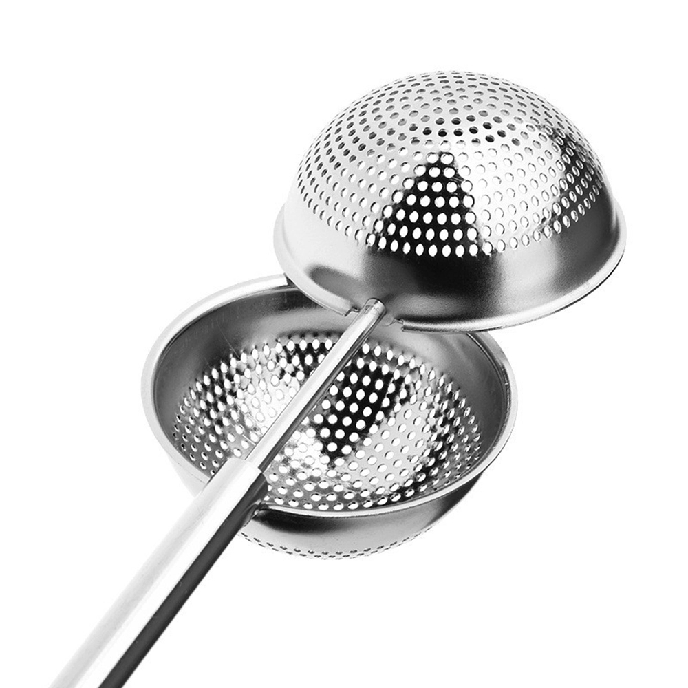 Retractable Handle Stainless Steel Tea Infuser Ball	