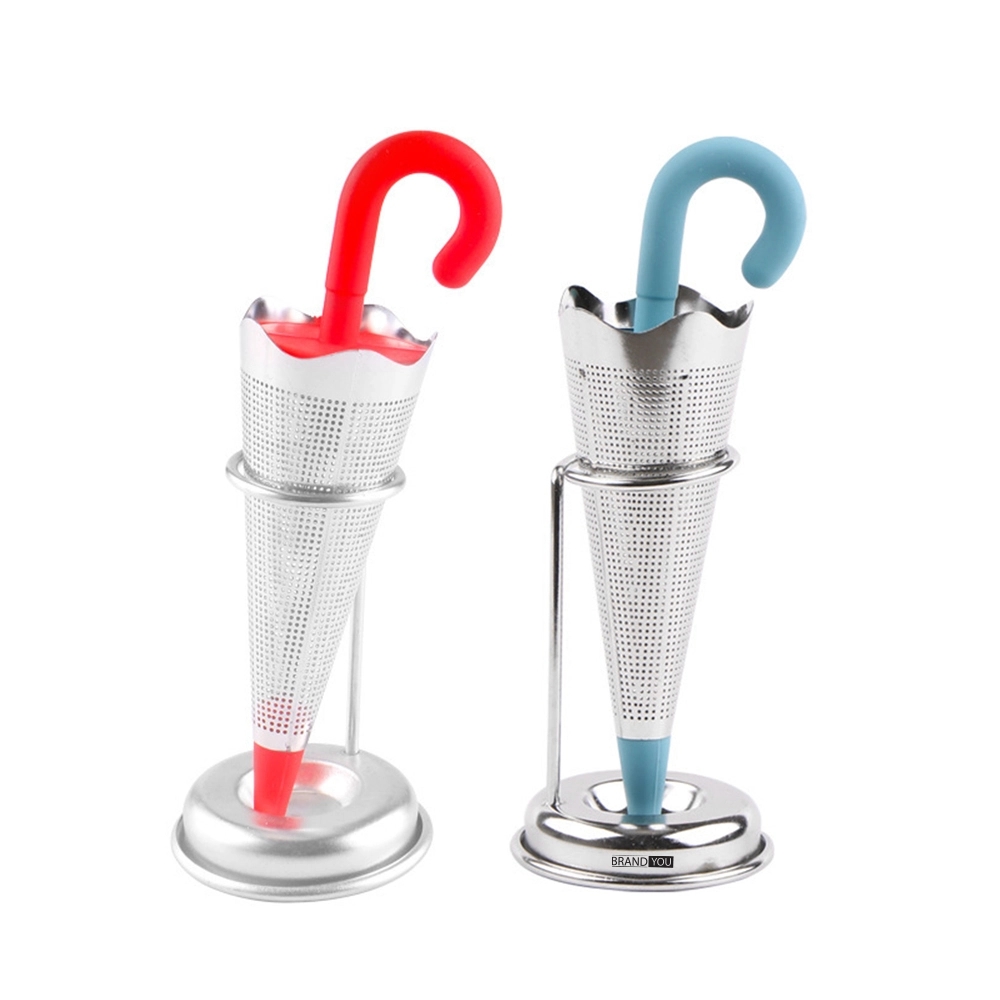 Detachable Stainless Steel Umbrella Tea Infuser	