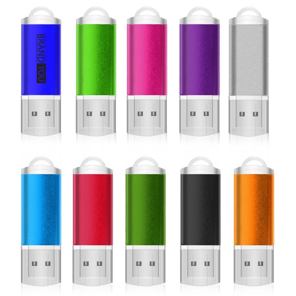 Portable 1GB Colorful USB Flash Drive with Cover	