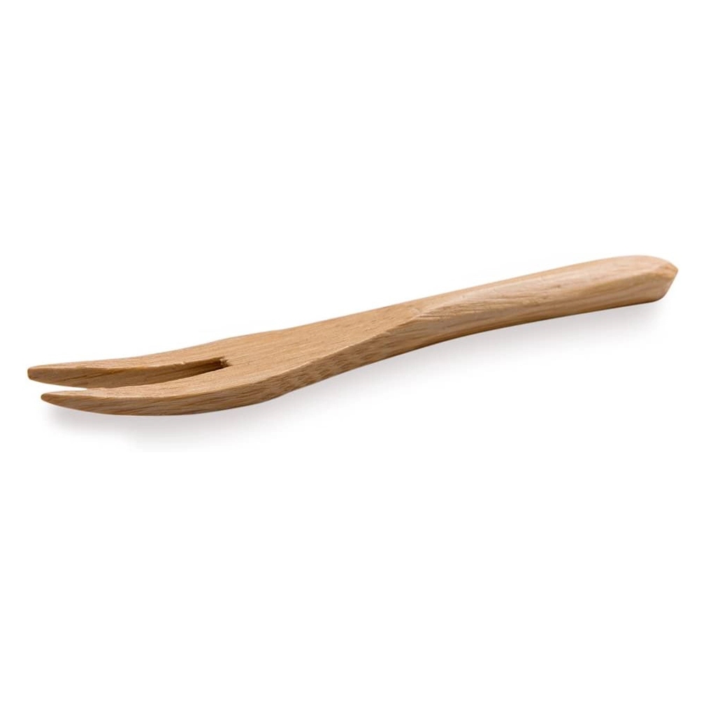 Disposable 3.5-inch Mini Bamboo Fork	