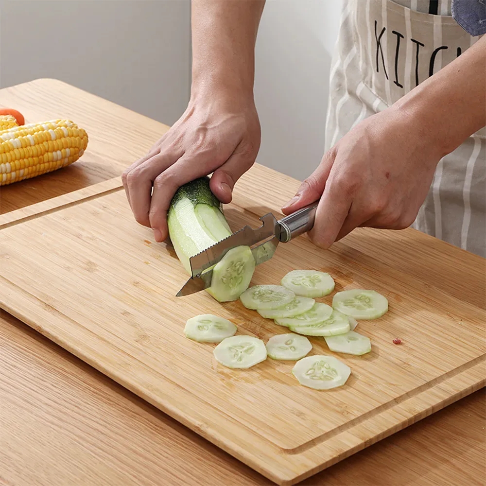 Multi-Purpose Stainless Steel Peeler Knife for Home Kitchen	