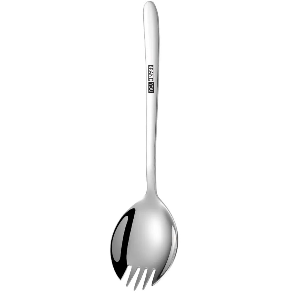 Dual-Purpose 304 Stainless Steel Spoon-Fork for Dining	