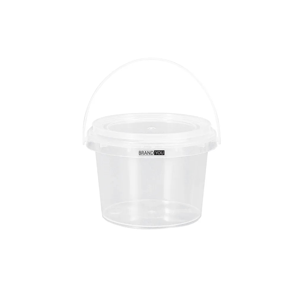 10 oz Versatile Food-Grade Plastic Bucket for Storage	