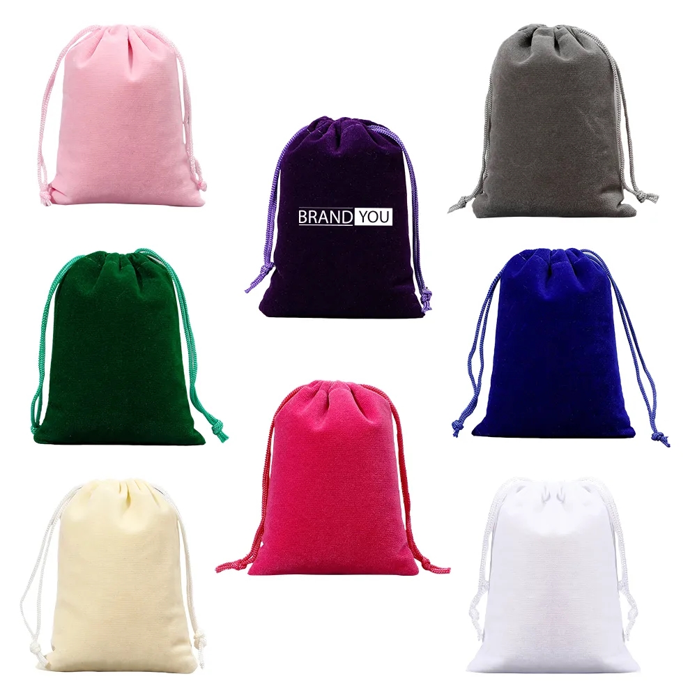 Velvet Drawstring Bag - Jewelry and Accessories Packaging	