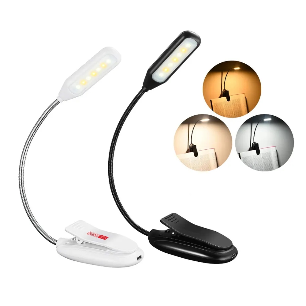 Portable Illuminator - Mini Clip-On LED Reading Lamp	