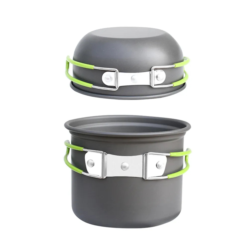 2-Piece Outdoor Aluminum Alloy Cookware Set	