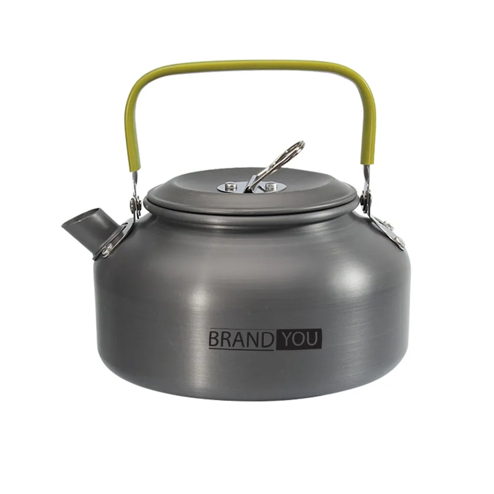 27oz Outdoor Aluminum Alloy Kettle - Camping Brewware	