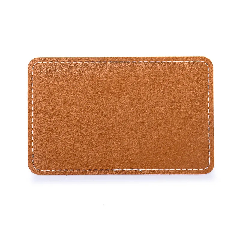 Ultra-Thin PU Card Holder - Sleek and Minimalist Single Slot	