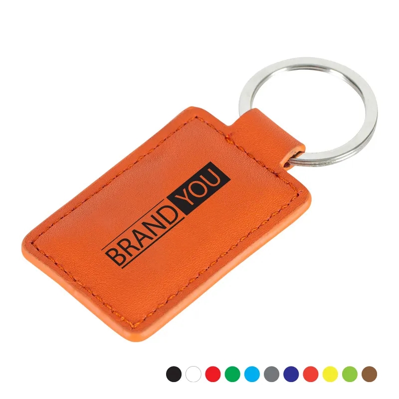 Executive PU Leatherette Keychain	