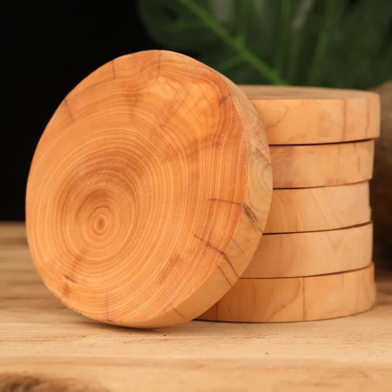 Solid Wood Coaster Perfect Heat Insulation for Tea Cup	