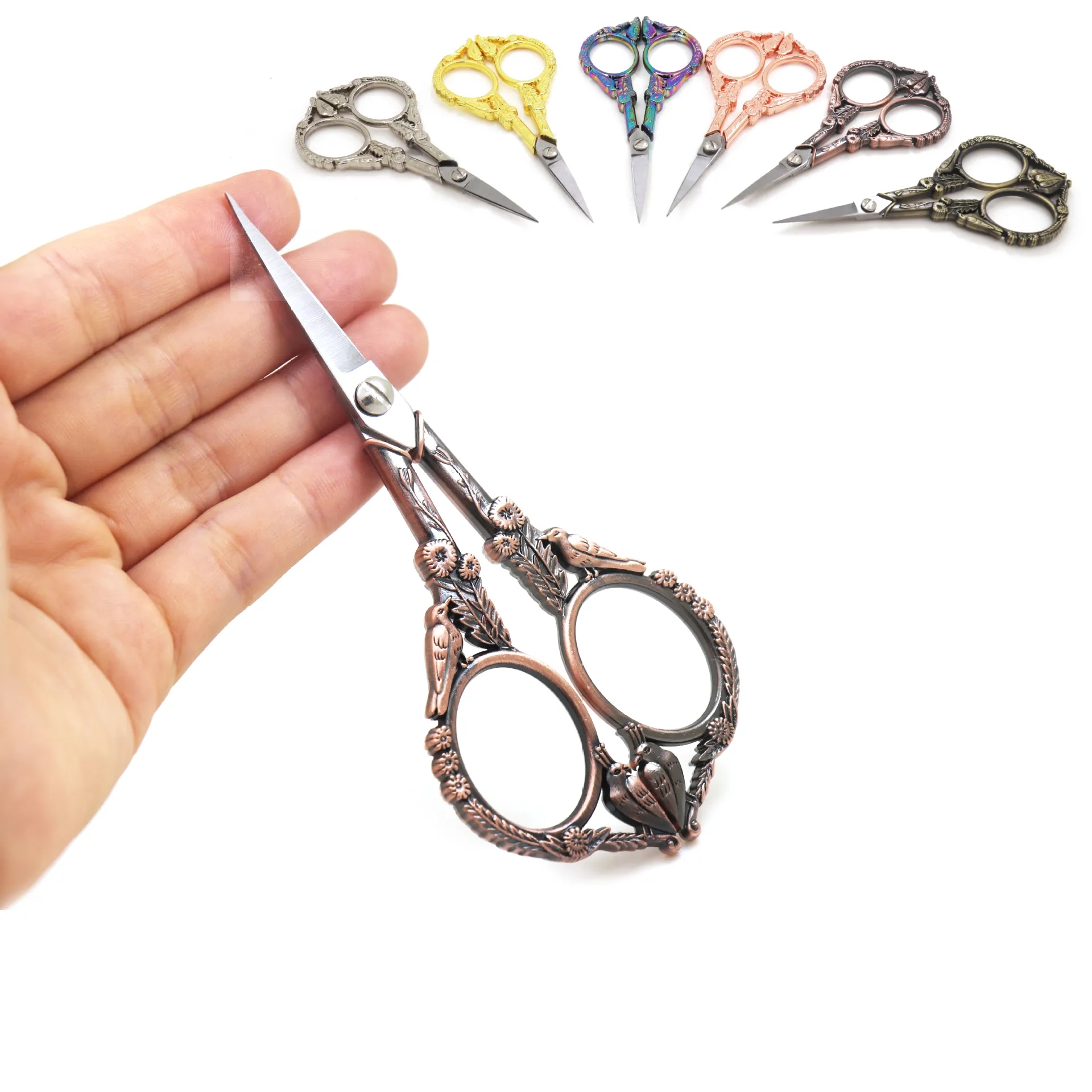 Vintage Stainless Steel Professional Manicure Scissors	