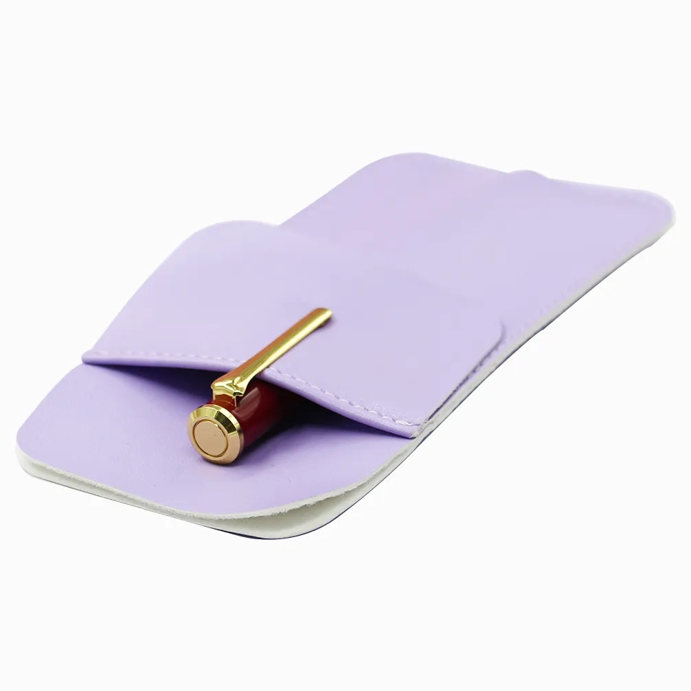 Pocket Protector Leather Pen Pouch Holder Organizer	