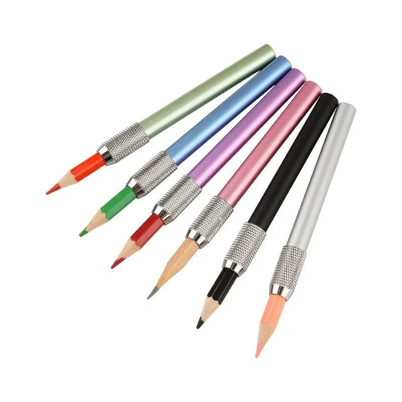 Aluminum Pencil Lengthener Versatile Extender Holder	