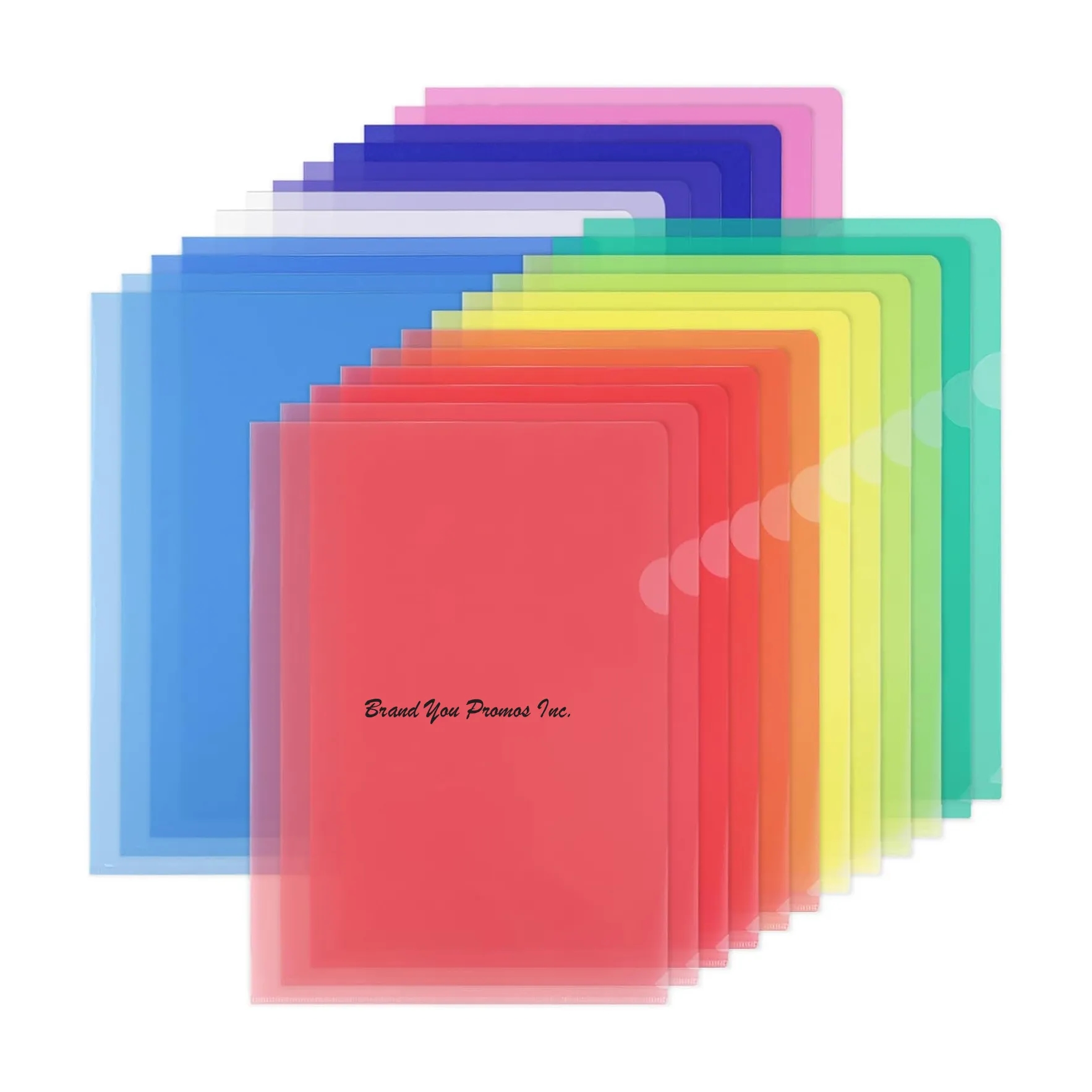 Letter Size Clear Plastic File Folder Poly Sleeve Pockets	