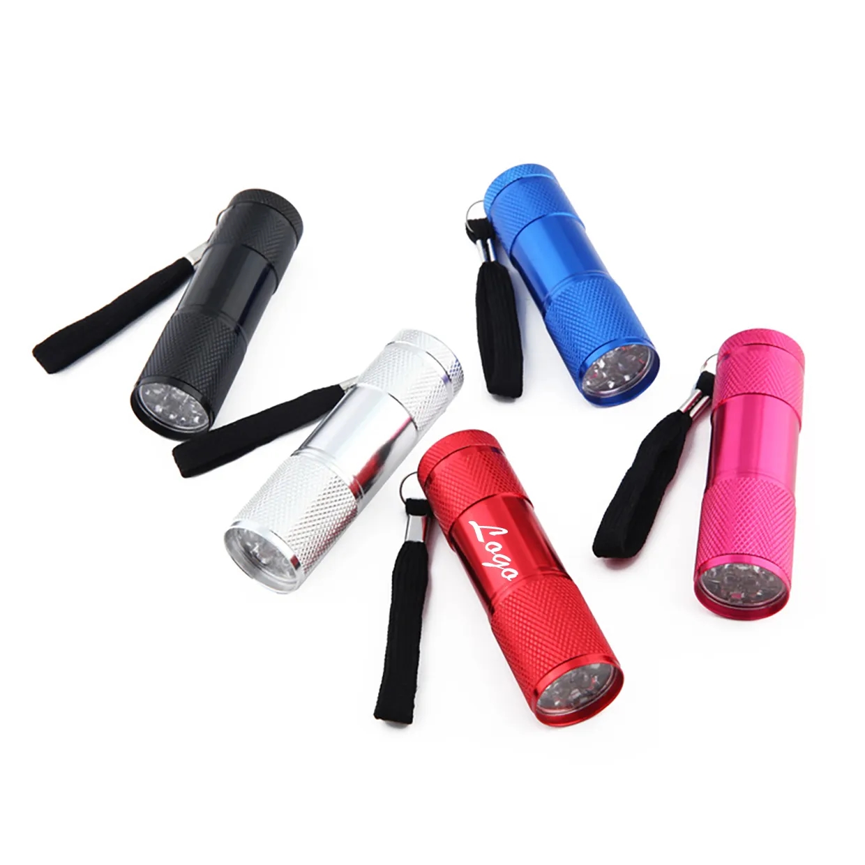 Waterproof Durable LED UV Flashlight - 9LED Model	