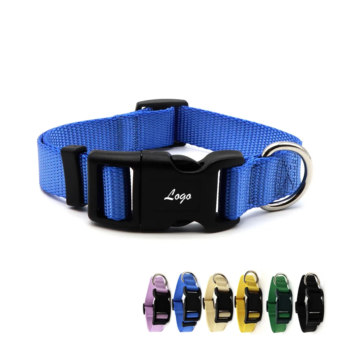 Adjustable Classic Nylon Dog Collar	