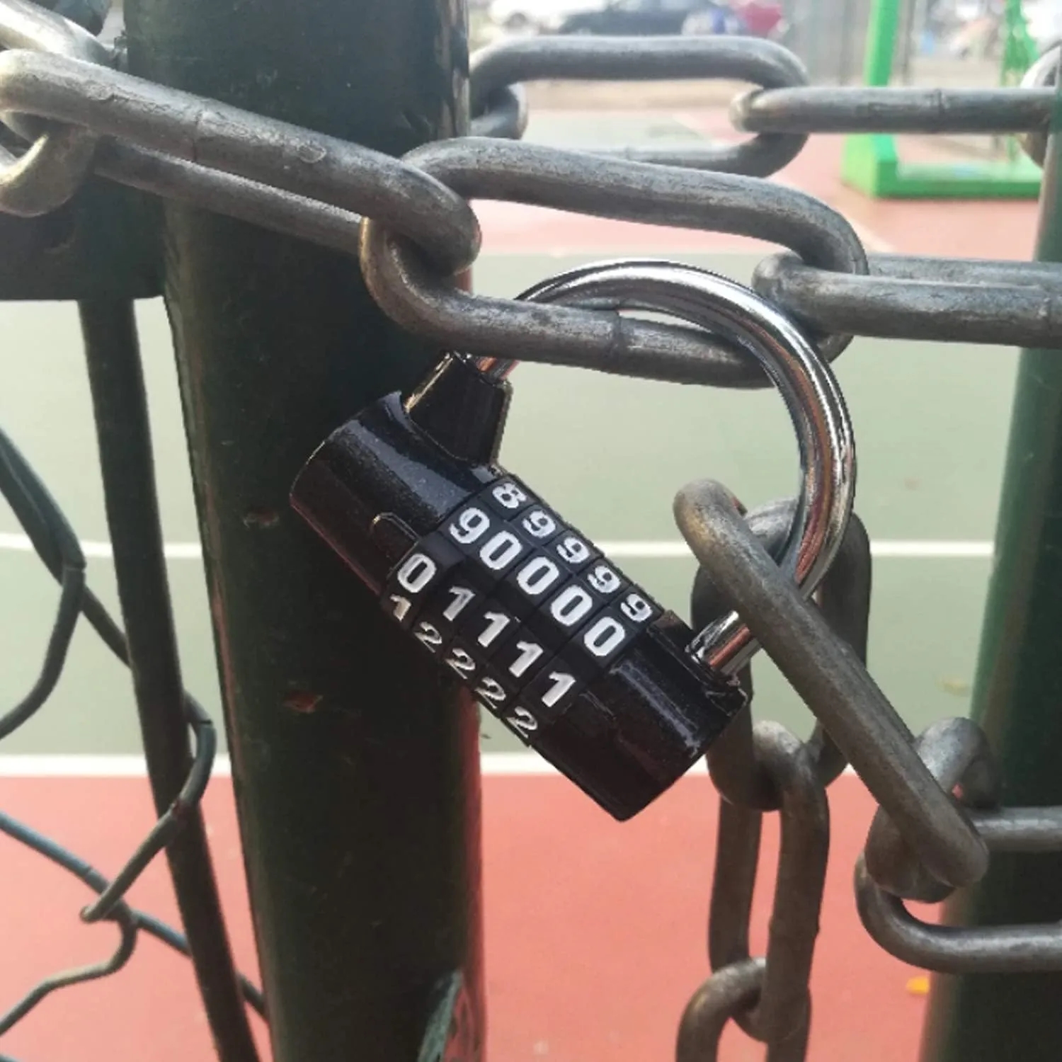 5-Digit Combination Padlock for Lockers, Gates and Toolboxes	