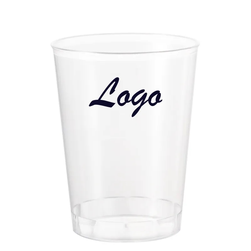 Clear Hard Plastic Cup 12 Ounce Tumbler	