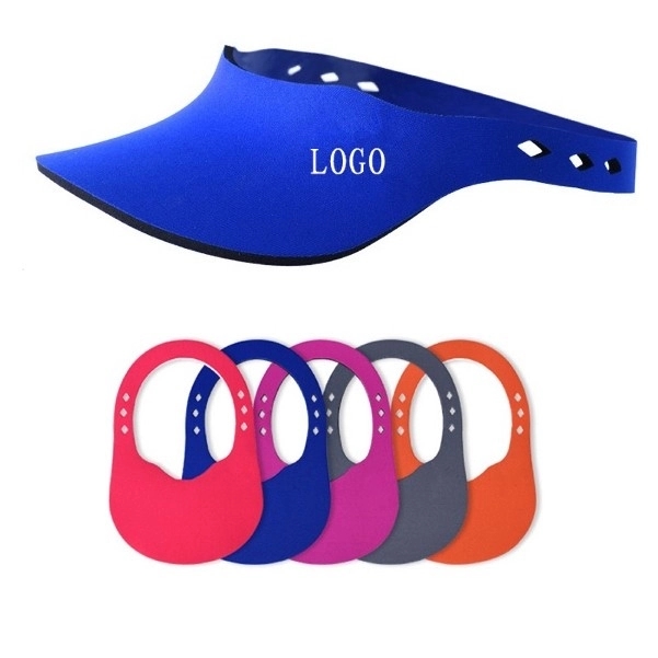 Sunproof Neoprene Sport Visors Cap Topee