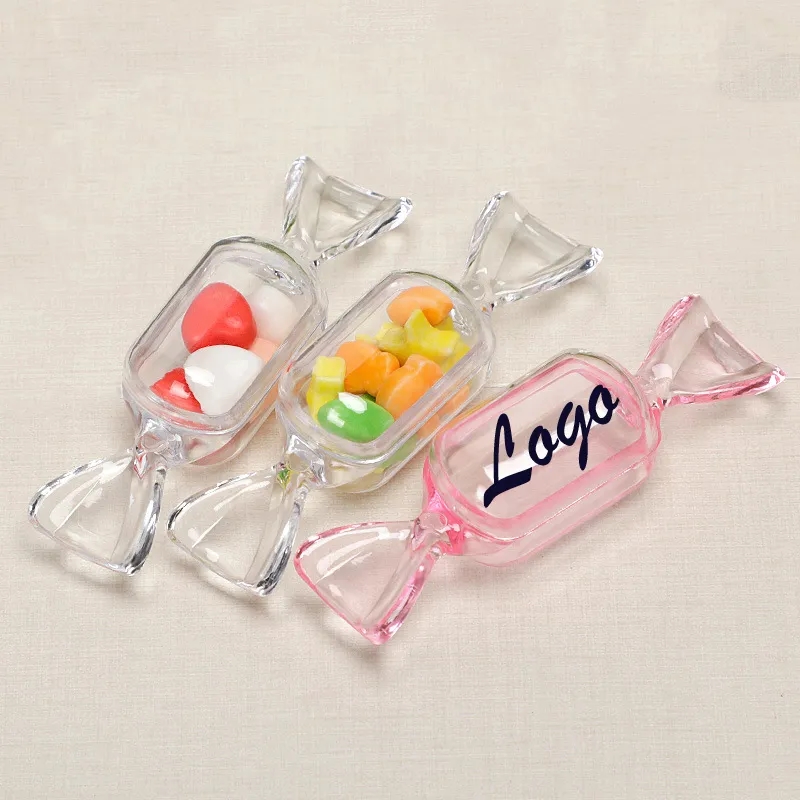 Creative Transparent Mini Candy Boxes for Stylish Storage	