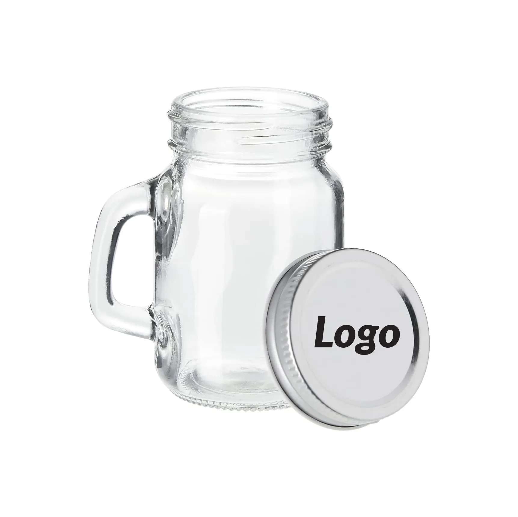 4 oz Mason Jars with Lids and Handles	