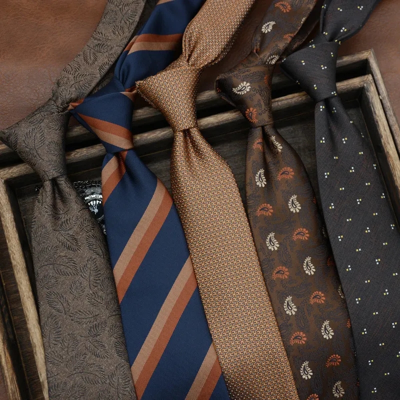 Custom Patterned 100% Silk Men's Ties	