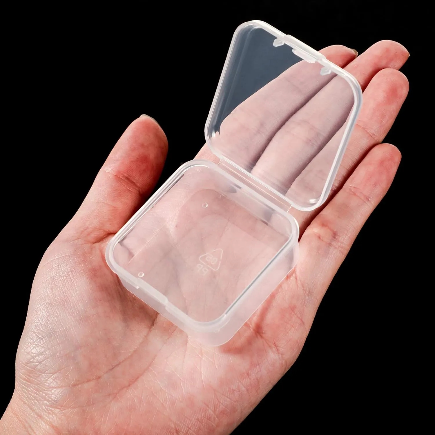 Mini Clear Plastic Storage Containers Boxes	