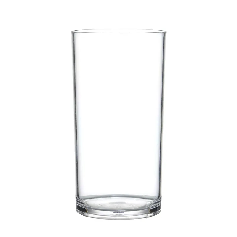 Durable 10 oz Clear Plastic Tumblers - Reusable & Dishwasher	