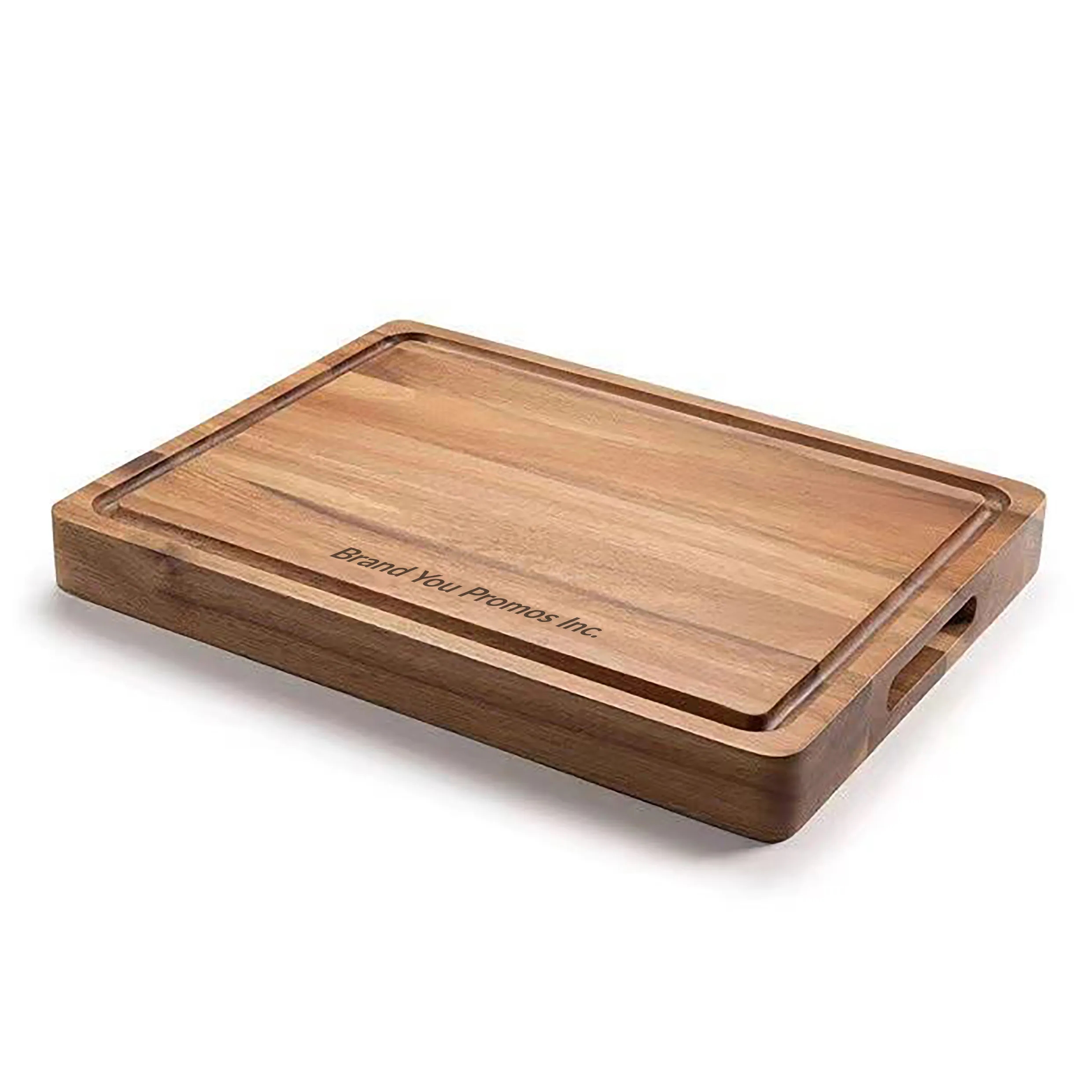 Reversible Acacia Wood Large Cutting Board with Juice Groove	