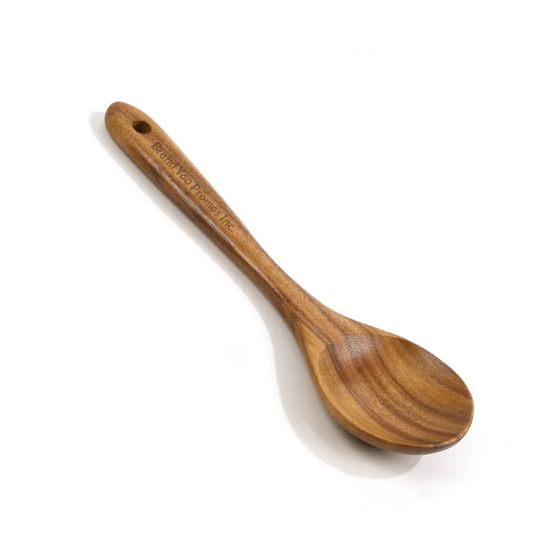 Non-Slip Teak Wood Cooking Spoon	