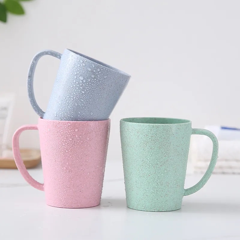 400ml Sustainable Wheat Straw Unbreakable Drinking Mug	