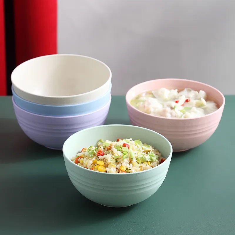 Sustainable Eco-Friendly 24oz Unbreakable Cereal Bowls	